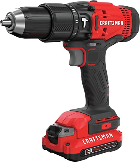 CRAFTSMAN CMCD711C2 V20 Cordless Hammer Drill Kit